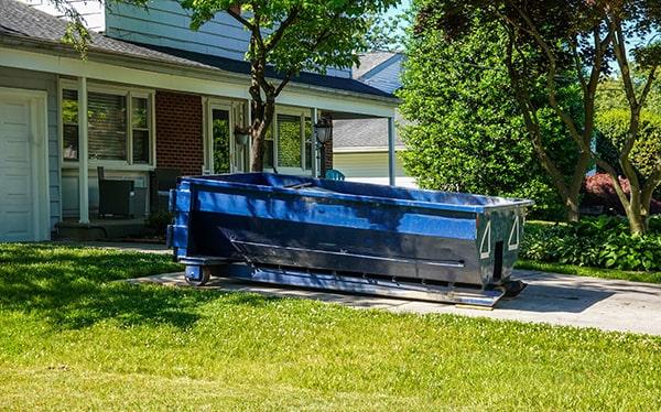 residential dumpsters can be rented for construction projects, but be sure to choose a size that can accommodate the amount of waste generated by the project